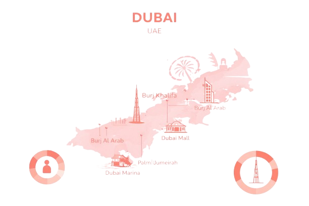 dubai map