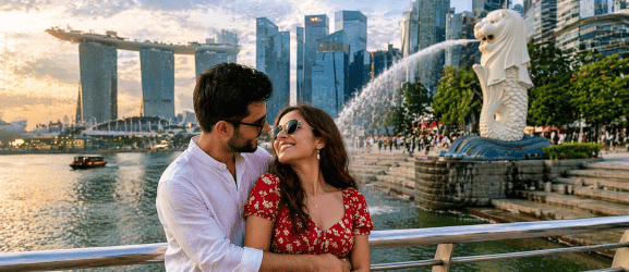 honeymoon and couple tour in singapore